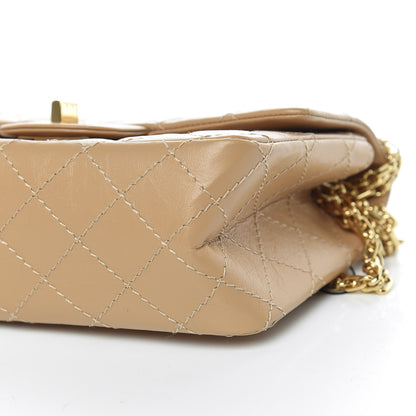 Chanel Aged Calfskin Quilted 2.55 Reissue Mini Flap Beige 8 of 9