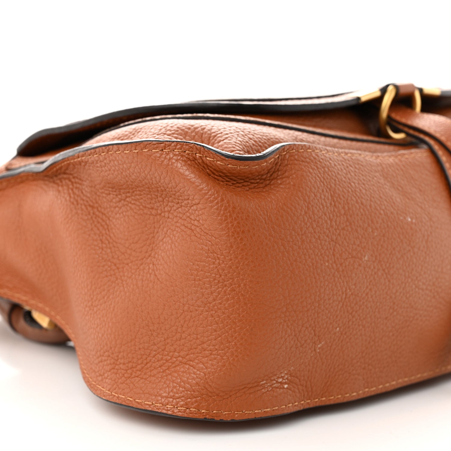 Chloe Calfskin Medium Marcie Satchel Tan 9 of 12