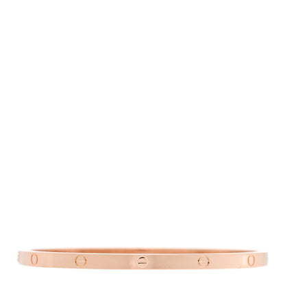 Cartier 18K Pink Gold Small LOVE Bracelet 17 2 of 7
