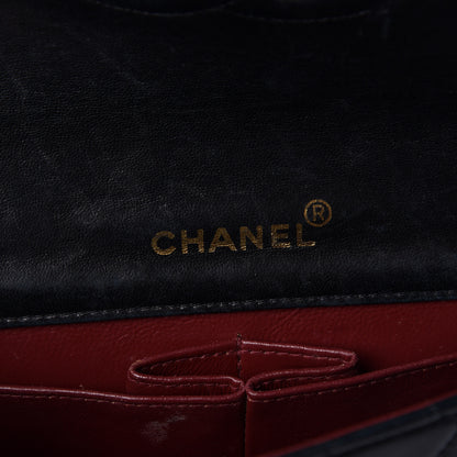 Chanel Lambskin Quilted Small Single Flap Bag Black 6 of 17