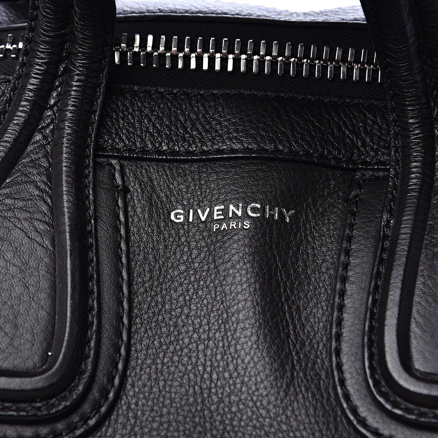 Givenchy Waxy Grained Calfskin Medium Nightingale Black 12 of 12