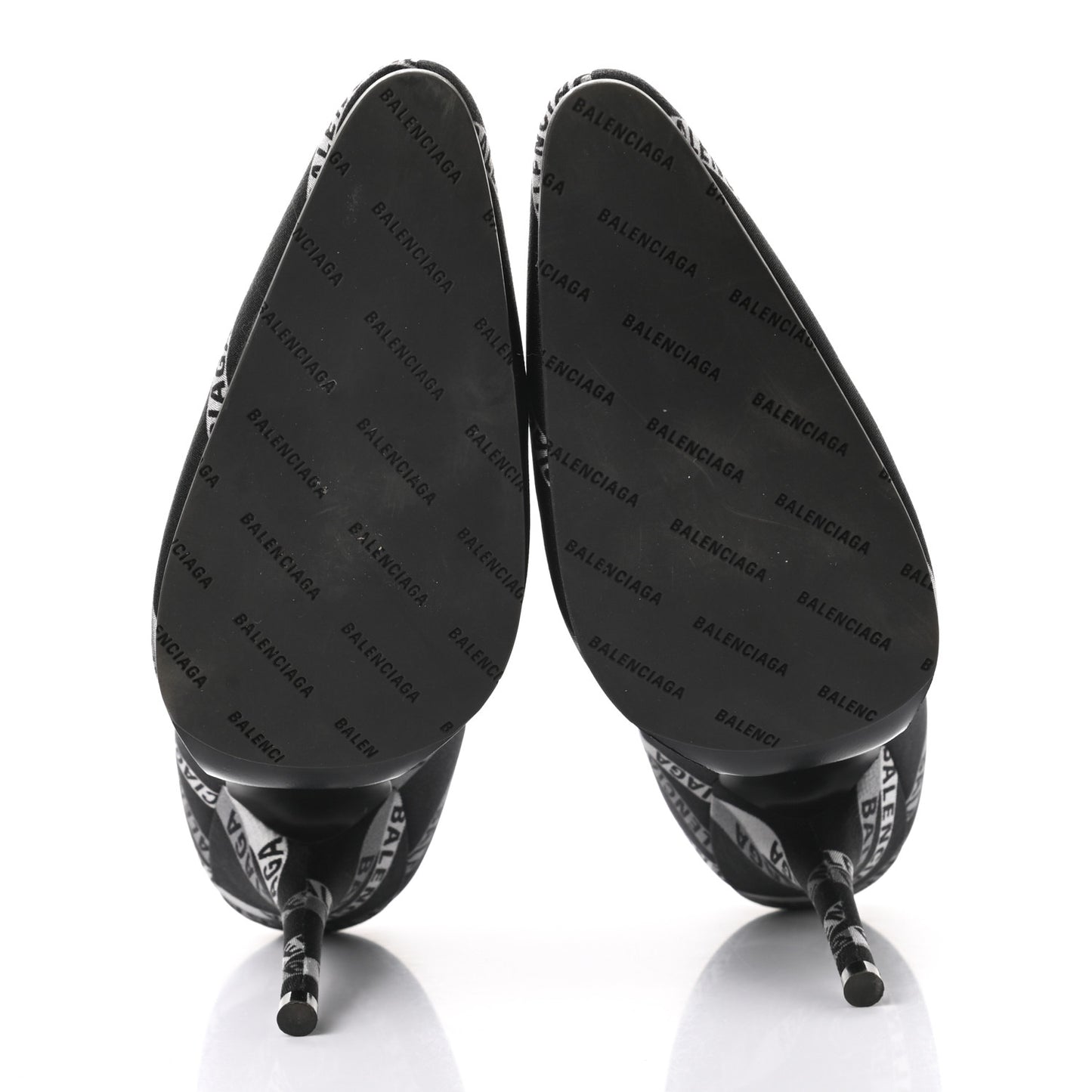 Spandex Losange Monogram 110mm Booties 38.5 Gris Black
