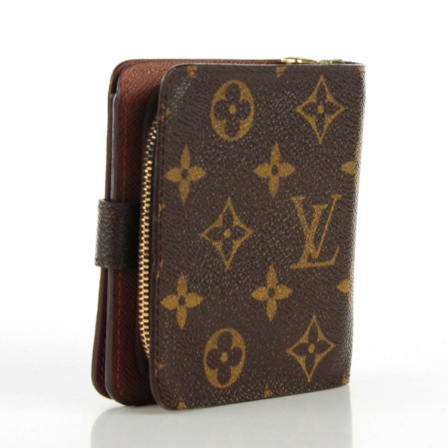 Monogram Compact Zippe Zipped Wallet