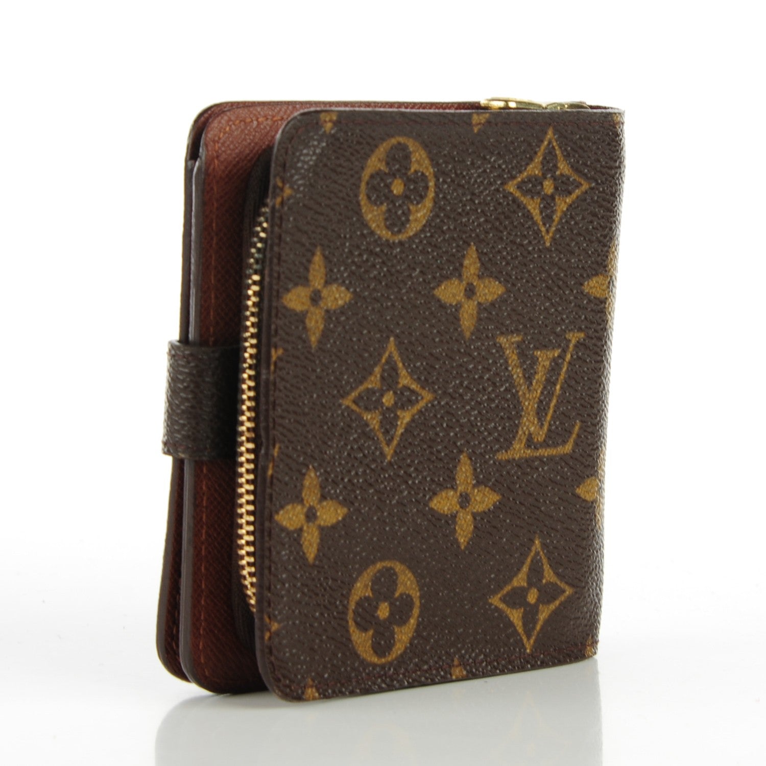 Louis Vuitton Monogram Compact Zippe Zipped Wallet 3 of 7