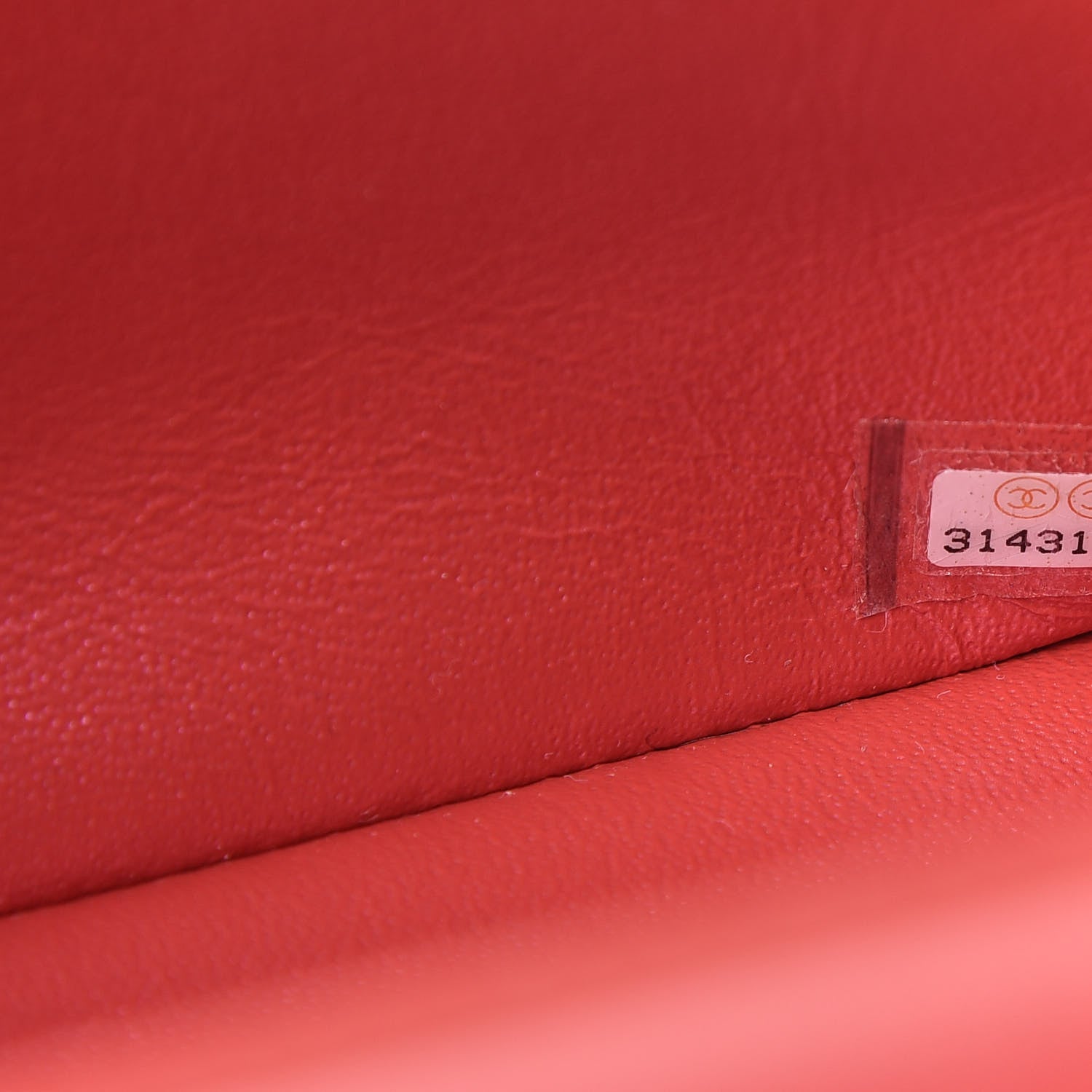 Chanel Iridescent Lambskin Quilted Mini Top Handle Rectangular Flap Red 9 of 11