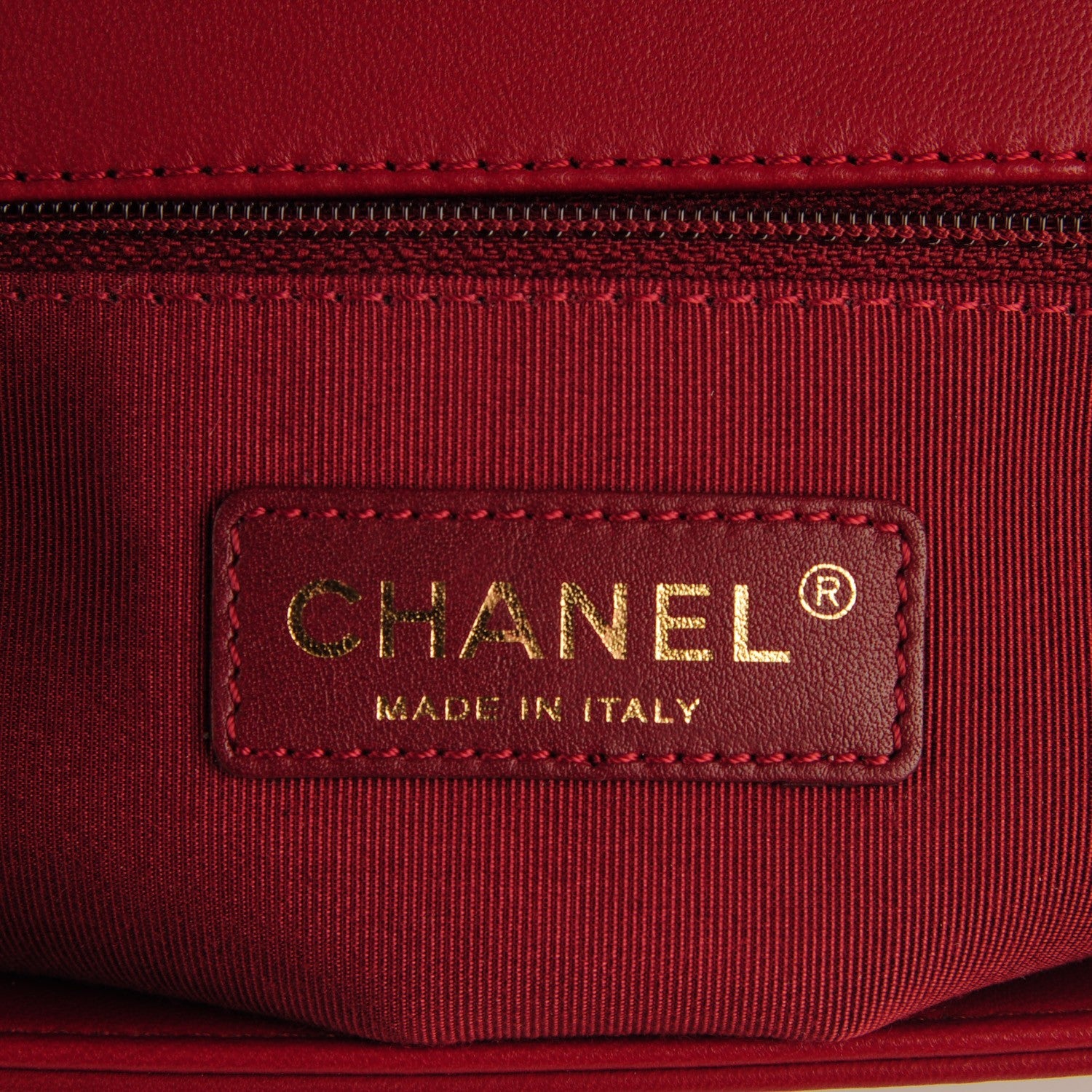 Chanel Lambskin Quilted New Medium Boy Flap Red 6 of 8