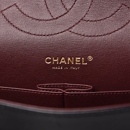 Chanel Lambskin Quilted Jumbo Double Flap Black 5 of 13