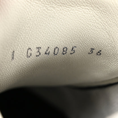 Chanel Calfskin CC Womens Sneakers 36 Black 9 of 9