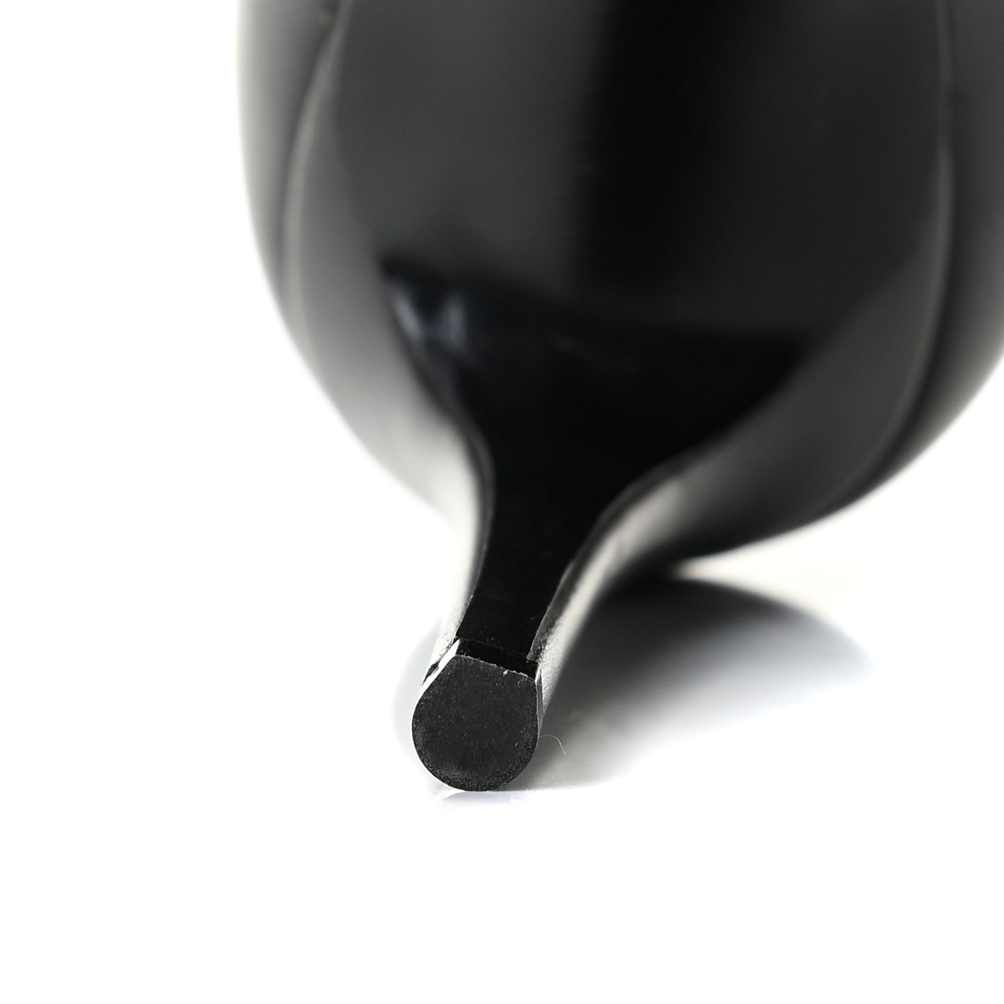 Calfskin Call Back Pumps 39.5 Black