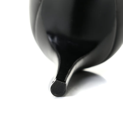 Louis Vuitton Calfskin Call Back Pumps 39.5 Black 10 of 11