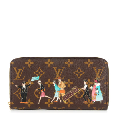 Louis Vuitton Monogram Illustre Zippy Wallet Rose 1 of 7