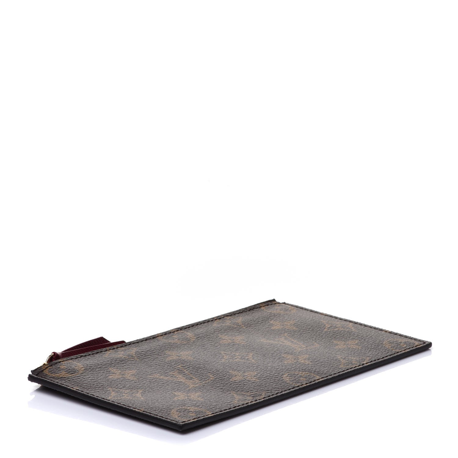 Louis Vuitton Monogram Felicie Chain Wallet Zippered Insert Fuchsia 4 of 6