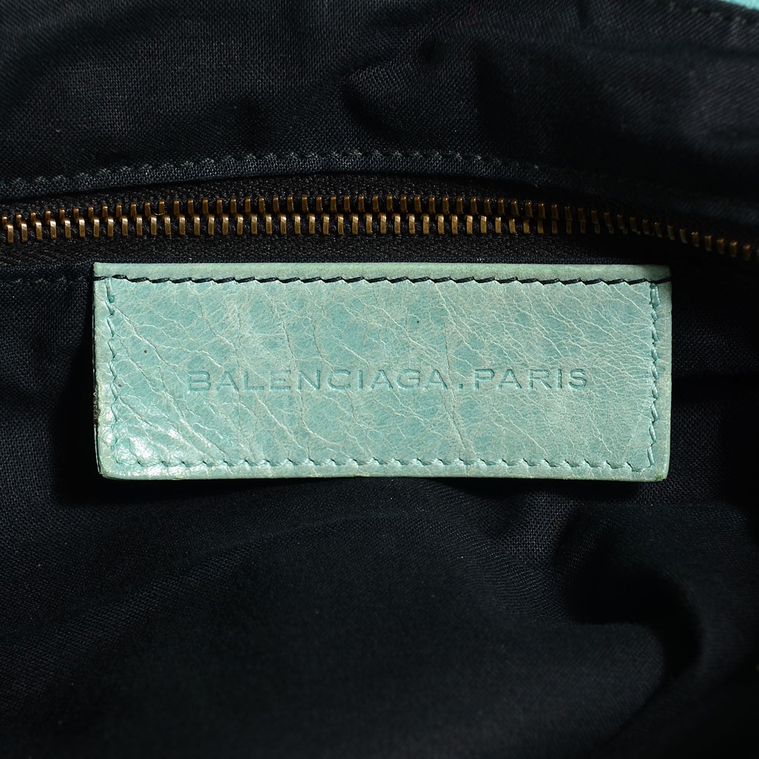 Balenciaga Agneau Classic Hardware Day Hobo Maldives 6 of 11