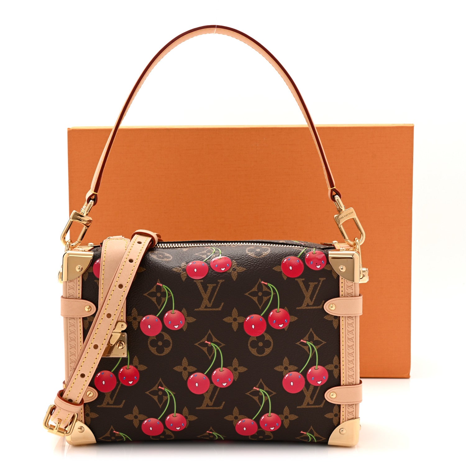 Louis Vuitton LV X TM Monogram Cerises Side Trunk MM 10 of 10