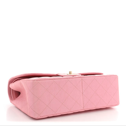 Chanel Iridescent Caviar Quilted Jumbo Double Flap Pink 3 of 10