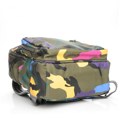 Valentino Garavani Nylon Camouflage Backpack Multicolor 4 of 6