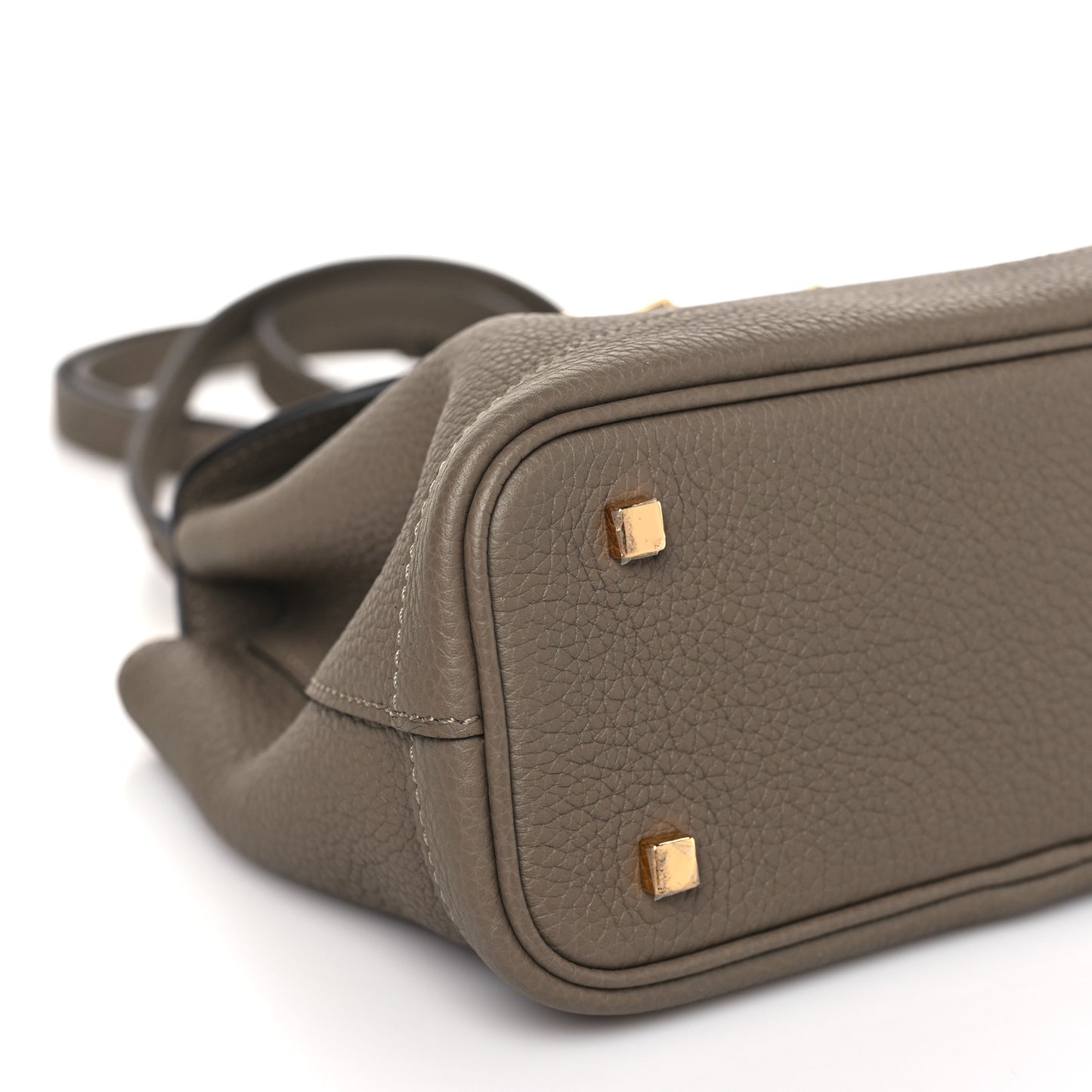 Taurillon Blush Calfskin Gabby BB Taupe