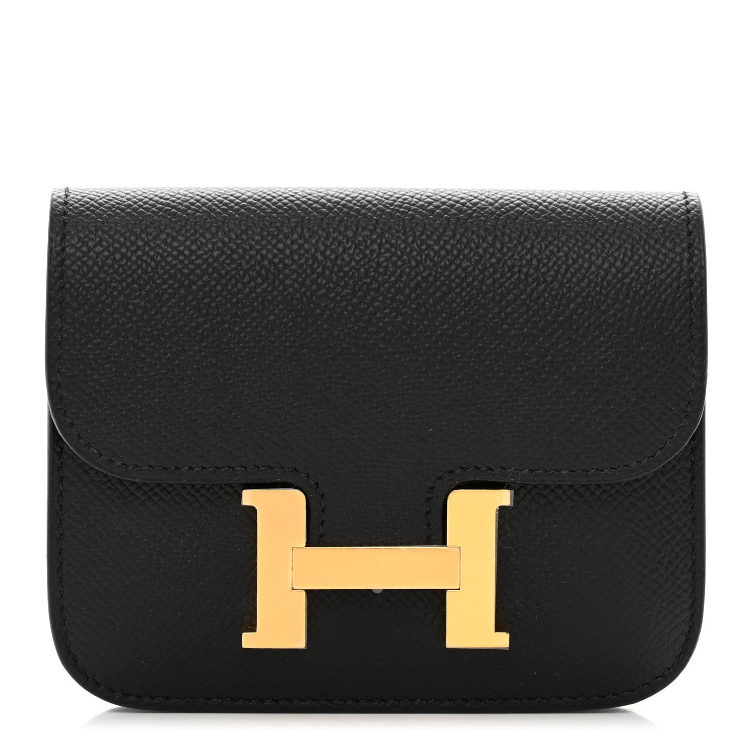 Hermes Epsom Constance Slim Wallet Black 1 of 7