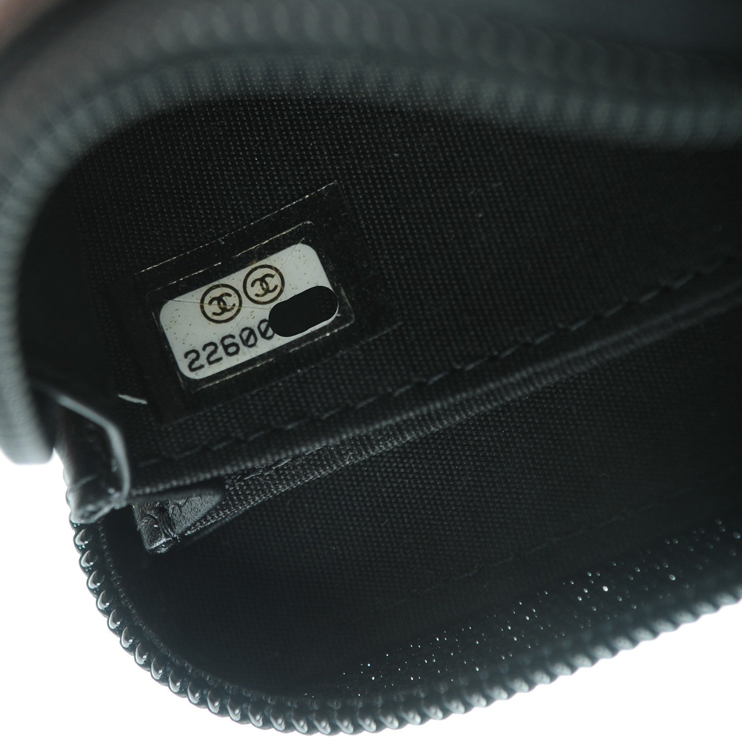 Chanel Caviar Timeless CC Zip Around Coin Purse Black 7 of 7