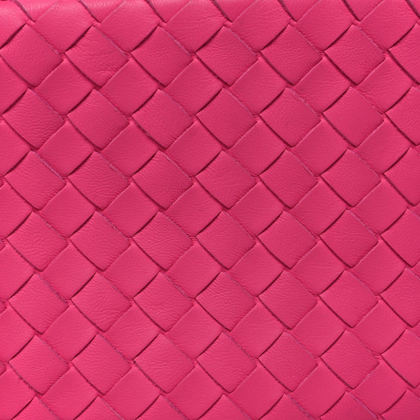 Nappa Intrecciato Belt Bag Rosa Shock