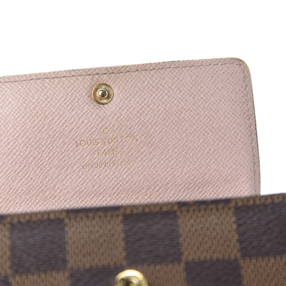 Louis Vuitton Damier Ebene Multicles 6 Key Holder Rose Ballerine 8 of 12