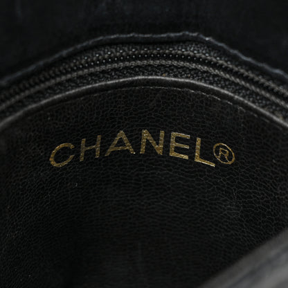Chanel Lambskin Diamond Stitched Flap Waist Belt Bag 70 28 Black 6 of 19
