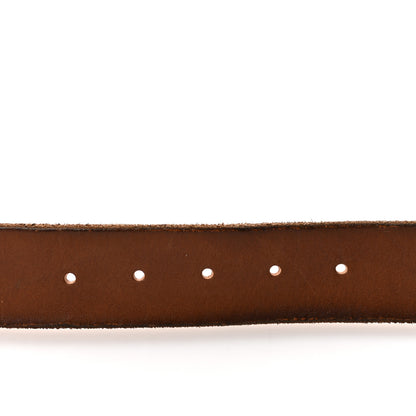 Gucci Faded Calfskin Double G 40mm Belt 105 42 Cuir 3 of 6