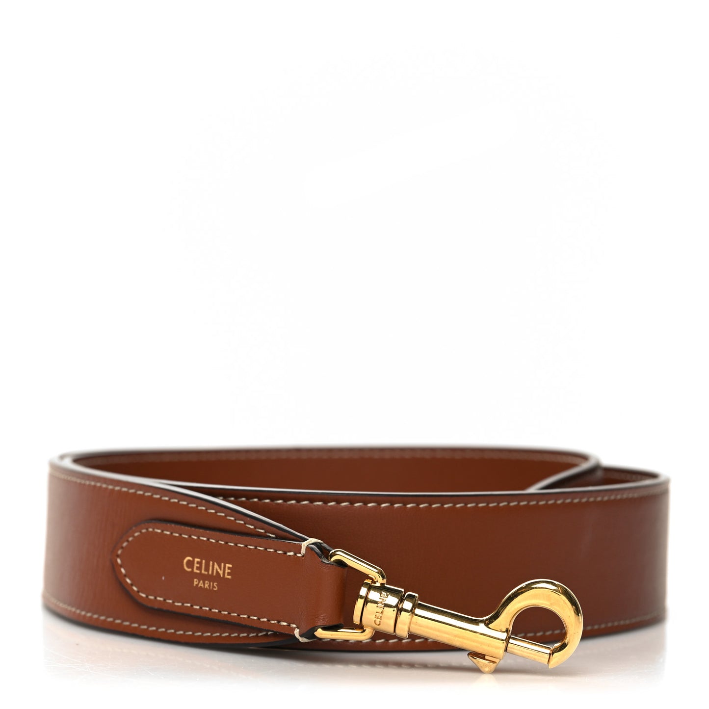 Smooth Calfskin Long Strap Tan