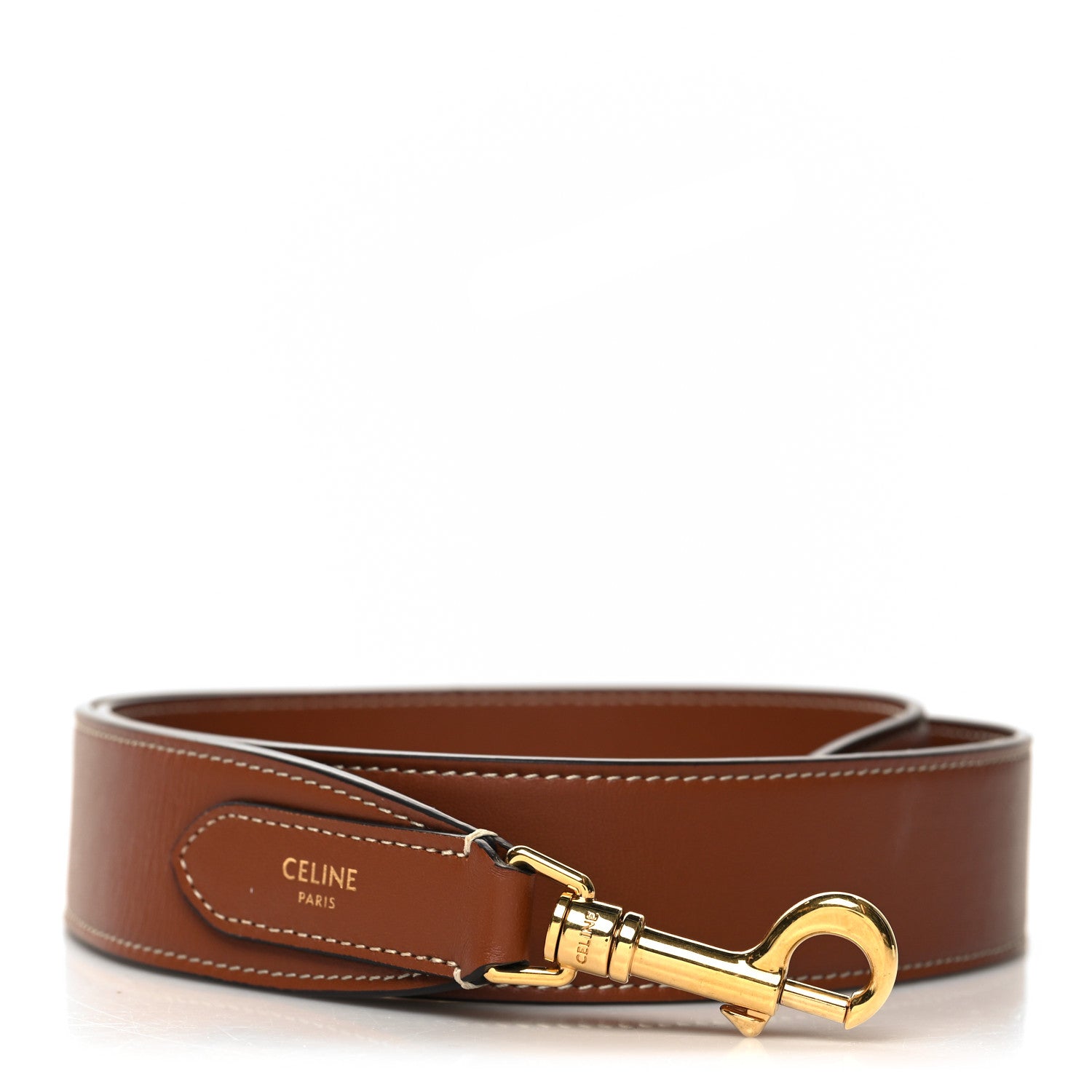 Celine Smooth Calfskin Long Strap Tan 1 of 8