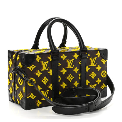 Louis Vuitton Monogram Tuffetage Speedy Trunk Jaune 3 of 11