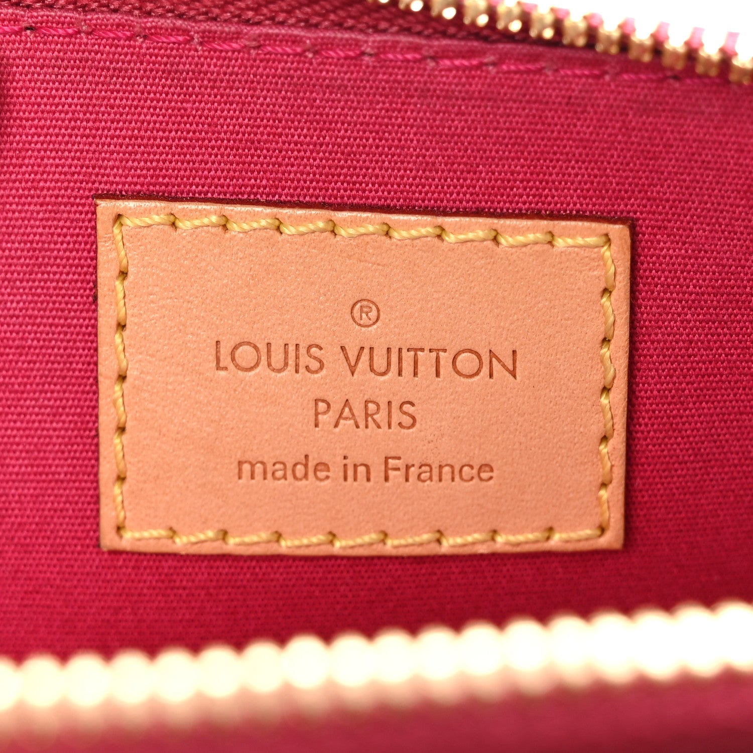 Louis Vuitton Vernis Alma BB Rose Indien 6 of 9