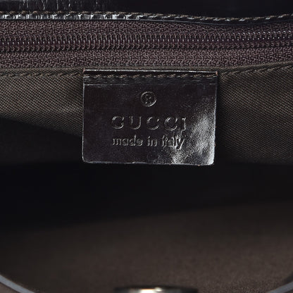 Gucci Nylon Monogram Shoulder Bag Brown 6 of 9
