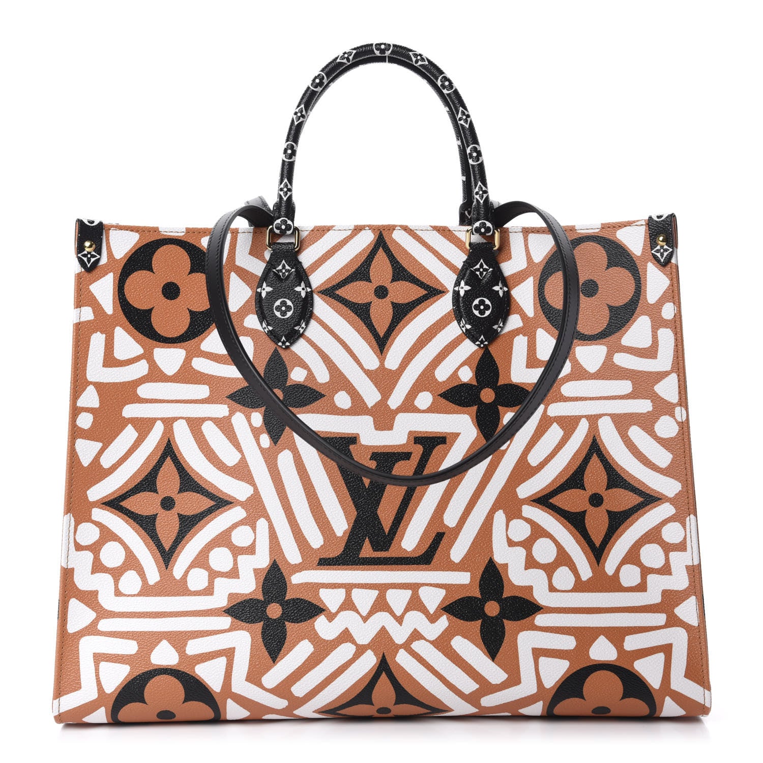 Louis Vuitton Monogram Giant Crafty Onthego GM Crème Caramel 1 of 11