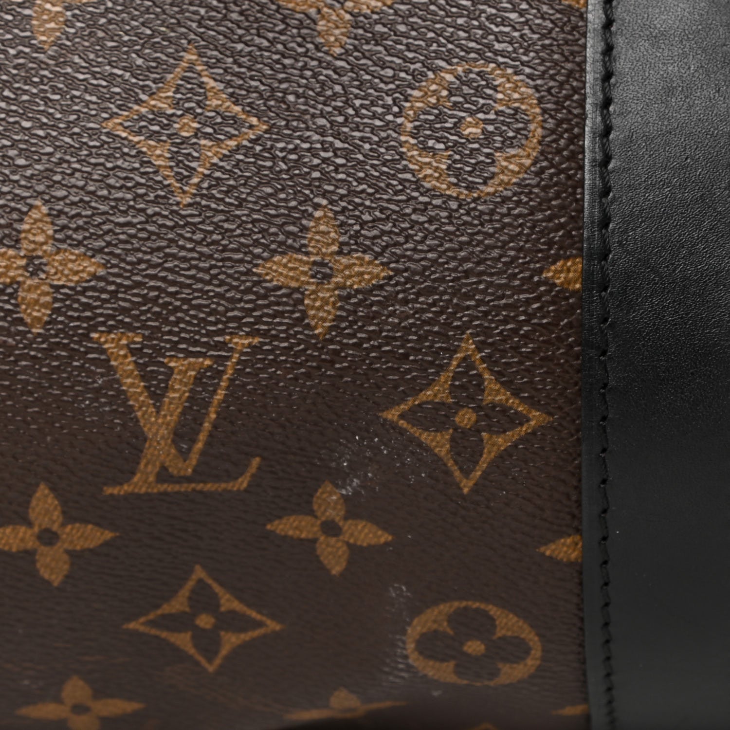 Louis Vuitton Monogram Macassar Keepall Bandouliere 55 19 of 23