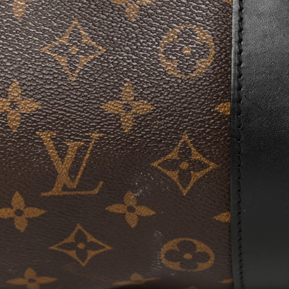 Louis Vuitton Monogram Macassar Keepall Bandouliere 55 19 of 23