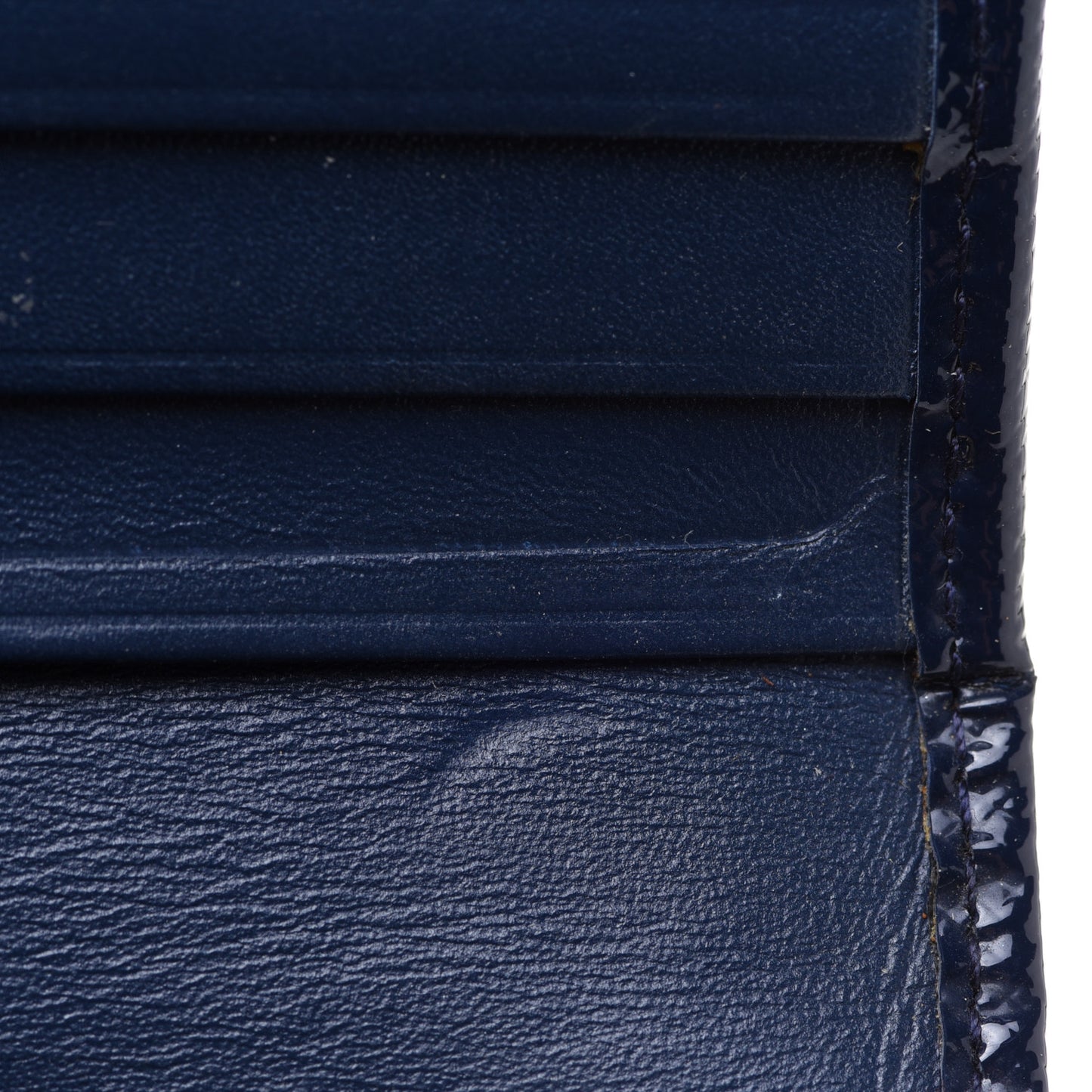 Saffiano Vernice Bow Continental Wallet Baltico