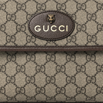 Gucci GG Supreme Monogram Neo Vintage Web Belt Bag Brown 8 of 11