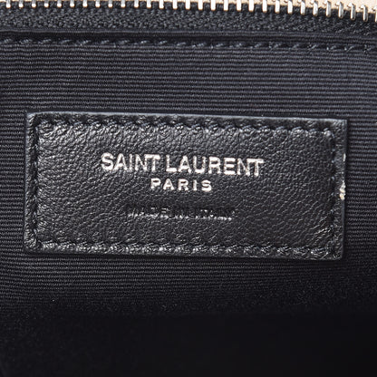 Saint Laurent Calfskin Y Quilted Monogram Large Loulou Shopper Nude Powder 7 of 12