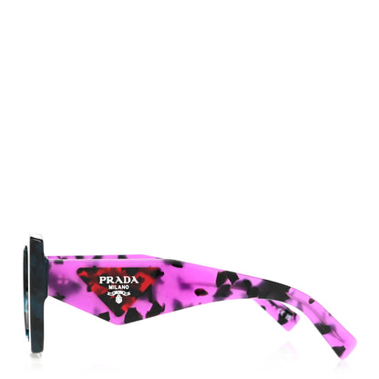 Prada Acetate Symbole Sunglasses SPR 23Y Slate Grey Purple 3 of 8