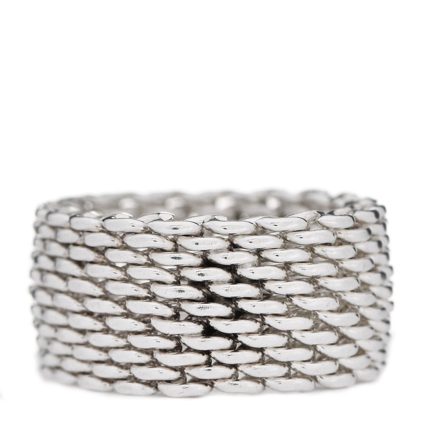 Sterling Silver Somerset Mesh Ring 49 5