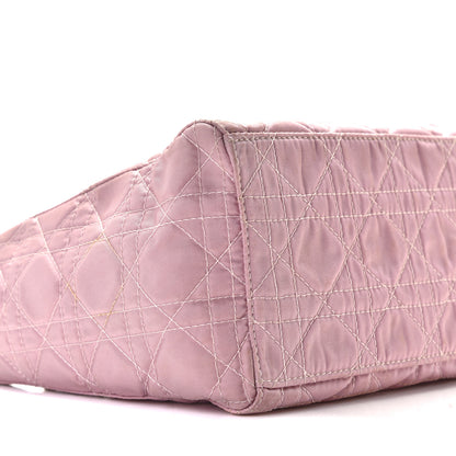 Christian Dior Lucite Nylon Cannage Medium Lady Dior Pink 8 of 11