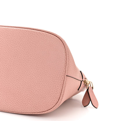 Gucci Dollar Calfskin Small GG Charm Dome Bag Soft Pink 10 of 11