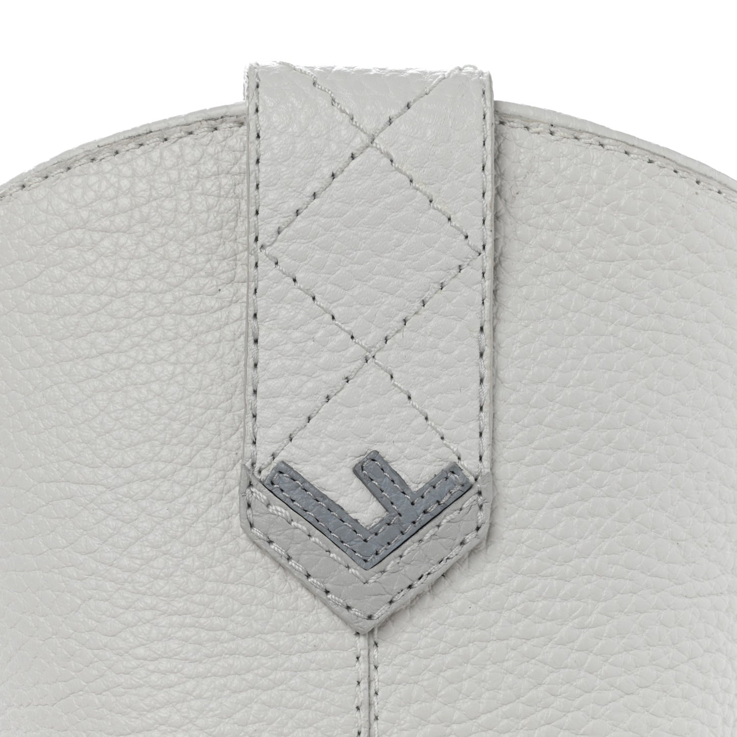 Grained Calfskin Cutwalk Ankle Boots 38 White