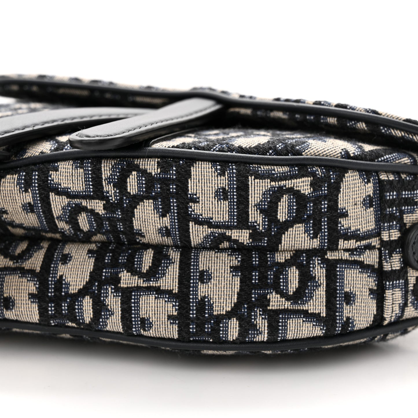 Oblique Mini Saddle Bag Blue