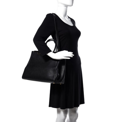 Fendi Vitello Elite Medium 2Jours Tote Black 2 of 8