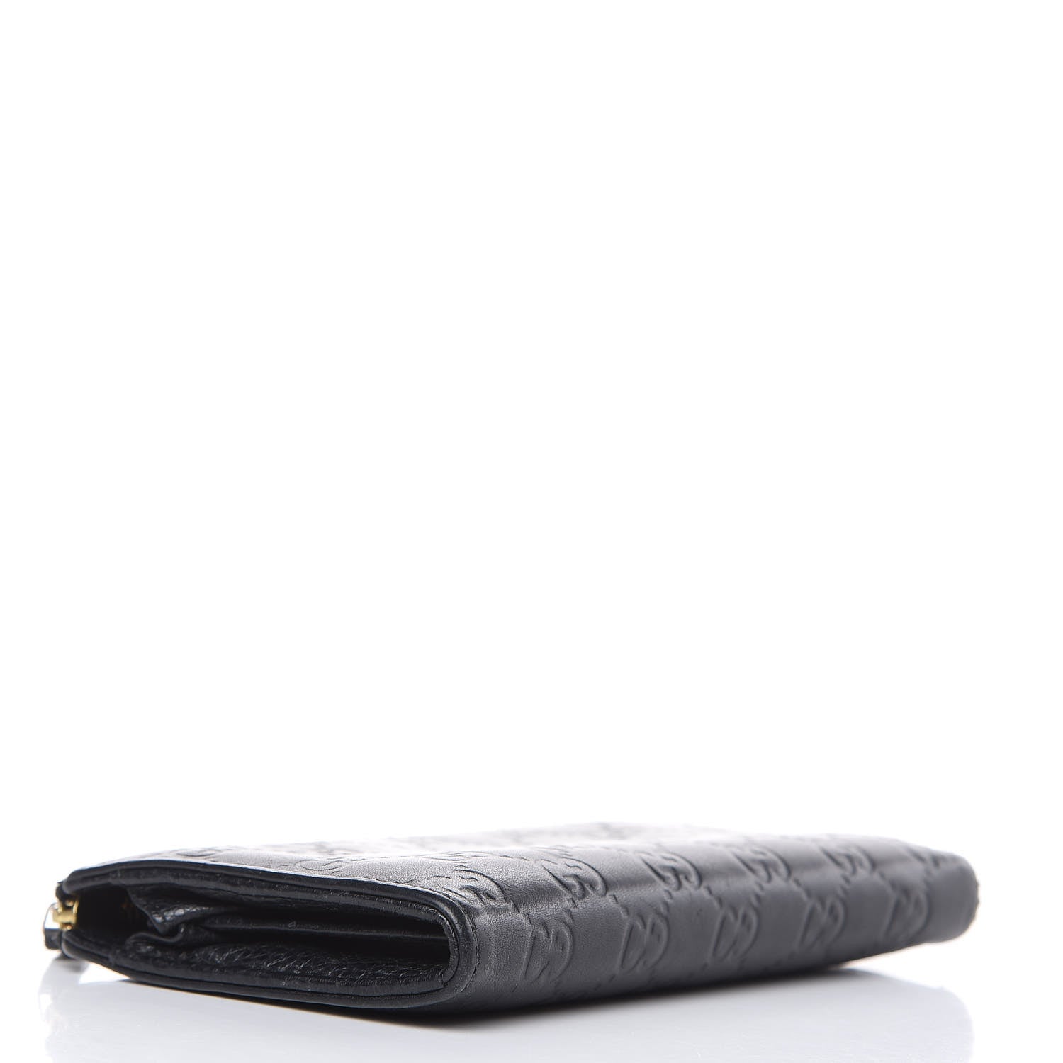 Gucci Guccissima Donna Long Wallet Black 4 of 13