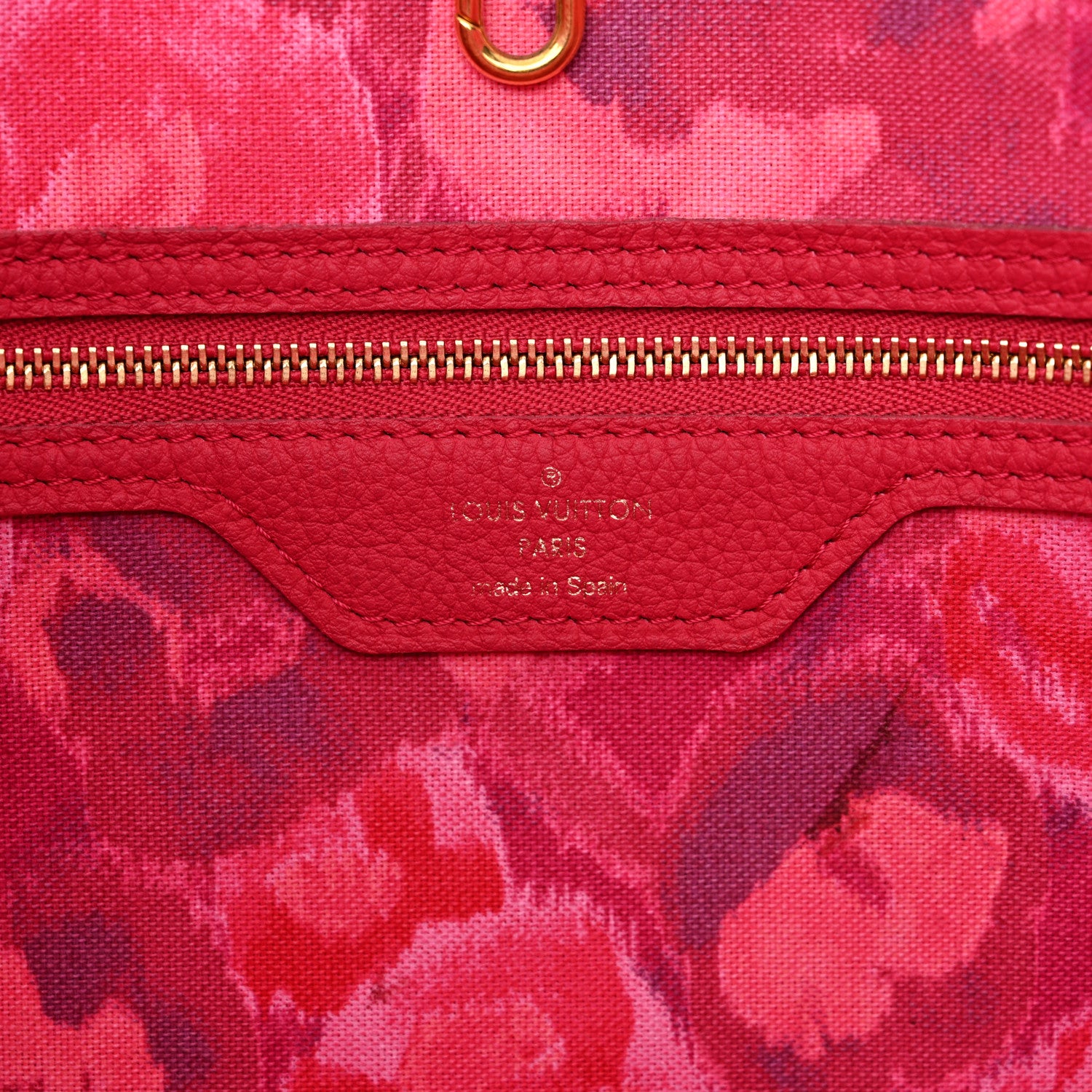 Louis Vuitton Monogram Articles de Voyage Ikat Neverfull MM Rose Indien 6 of 12
