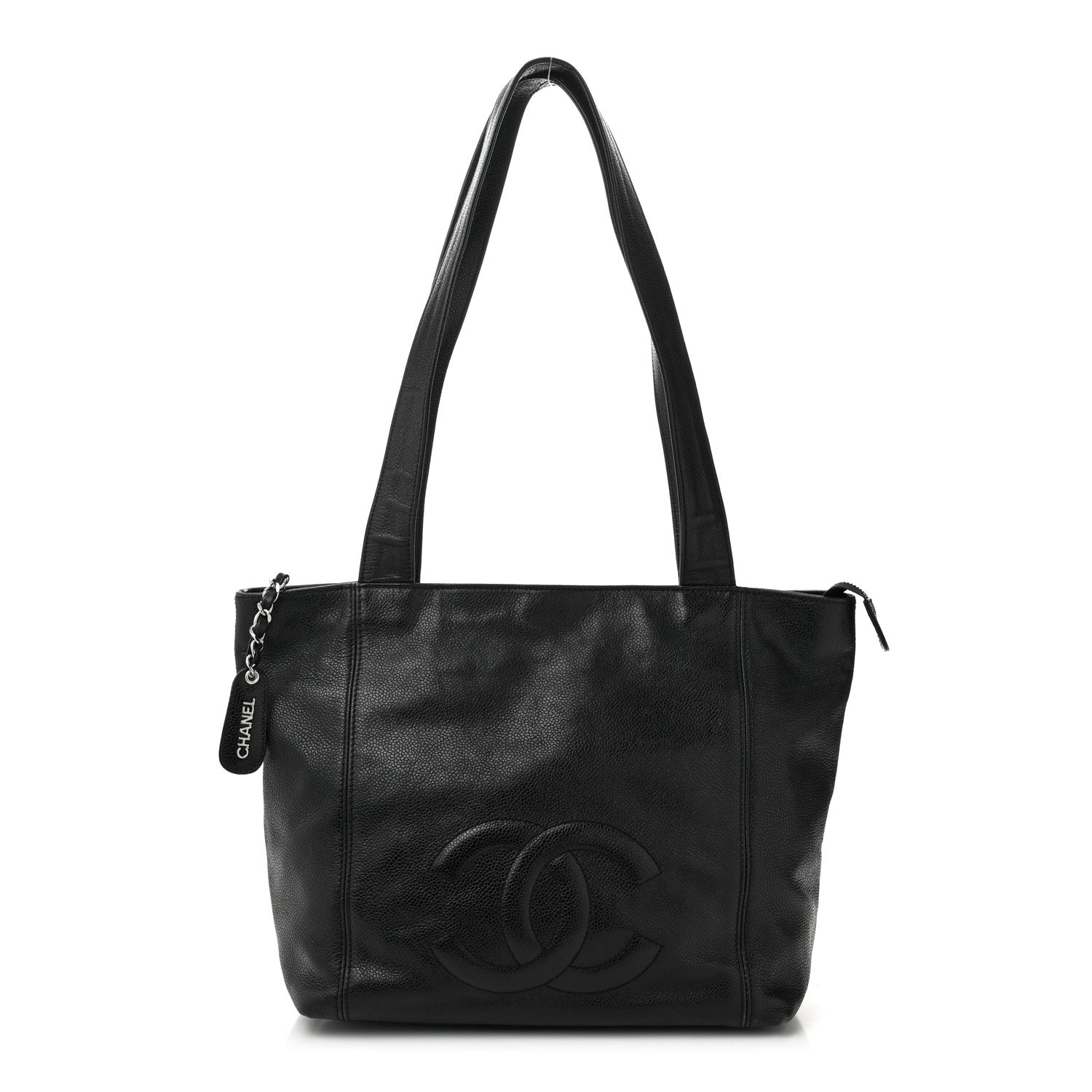 Chanel Caviar CC Shopper Tote Black 1 of 12