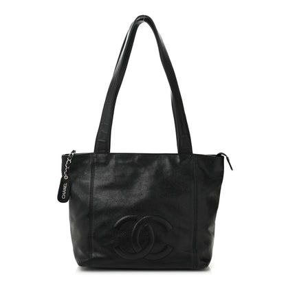 Chanel Caviar CC Shopper Tote Black 1 of 12