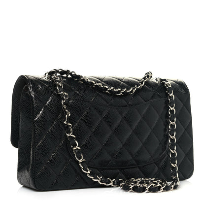 Chanel Caviar Quilted Medium Double Flap Black 3 of 14